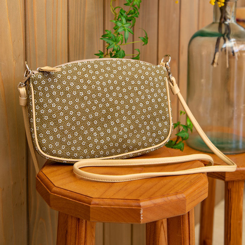Shoulder pochette mallet shape | Rikyu brown
