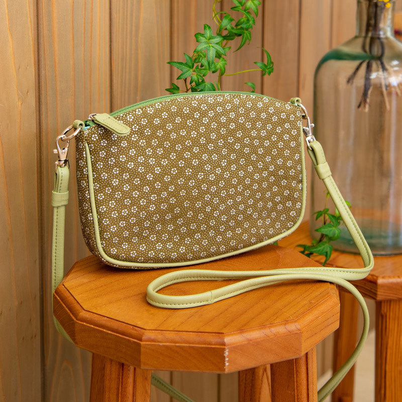 Shoulder pochette mallet shape | Rikyu brown