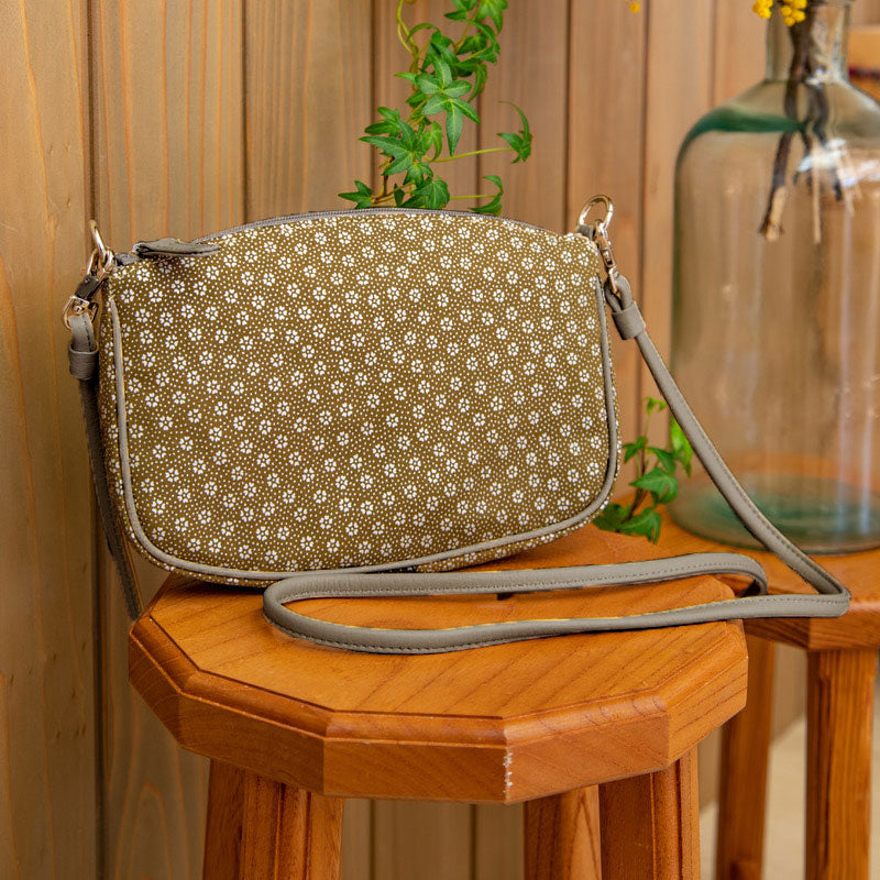 Shoulder pochette mallet shape | Rikyu brown