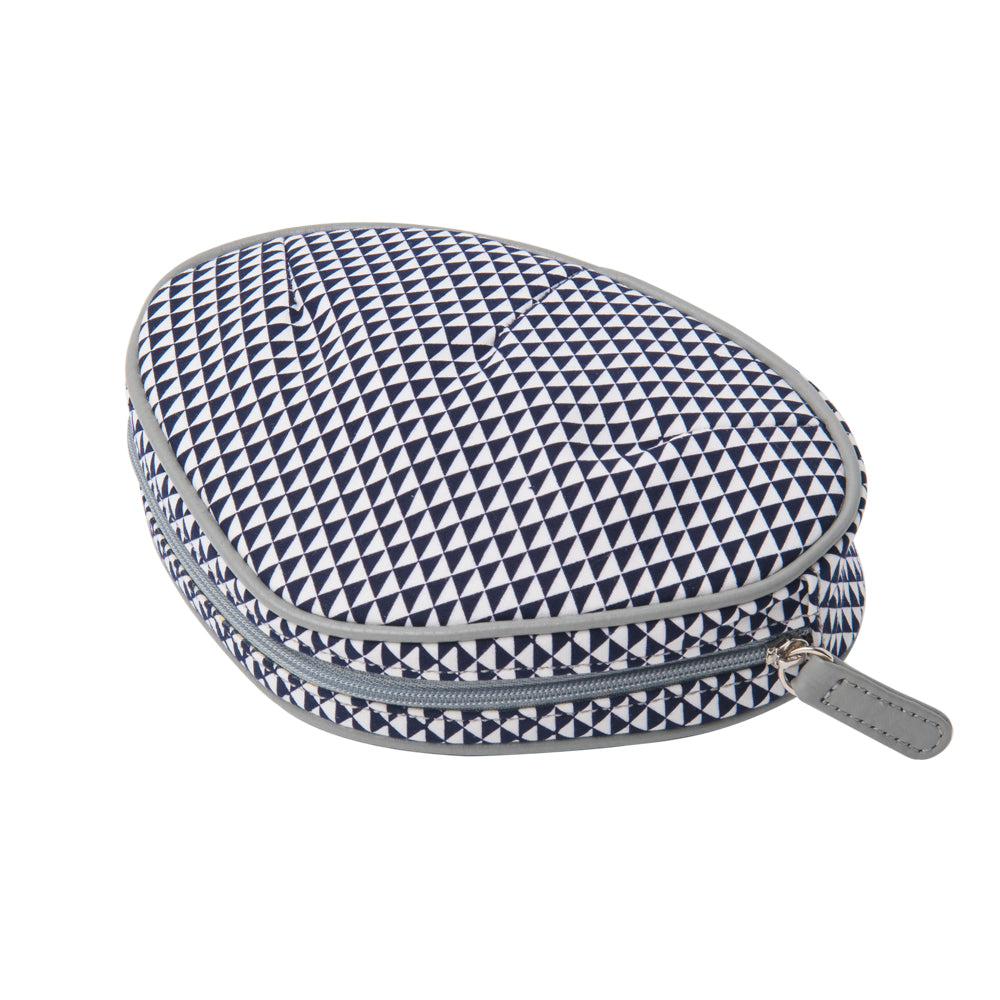 Cosmetic pouch, shell-shaped | Navy blue